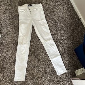 Tall white Skinny jeans